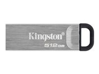Kingston DataTraveler Kyson 512GB USB 3.2 Gen 1 Sølv i gruppen HJEMMEELEKTRONIK / Lagringsmedier / USB-flash drev / USB 3.2 hos TP E-commerce Nordic AB (C63187)