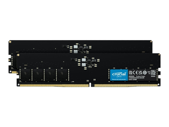 Crucial DDR5 64GB kit 4800MHz CL40 Ikke-ECC i gruppen COMPUTERTILBEHØR / Computerkomponenter / RAM-hukommelse / DDR5 hos TP E-commerce Nordic AB (C63216)