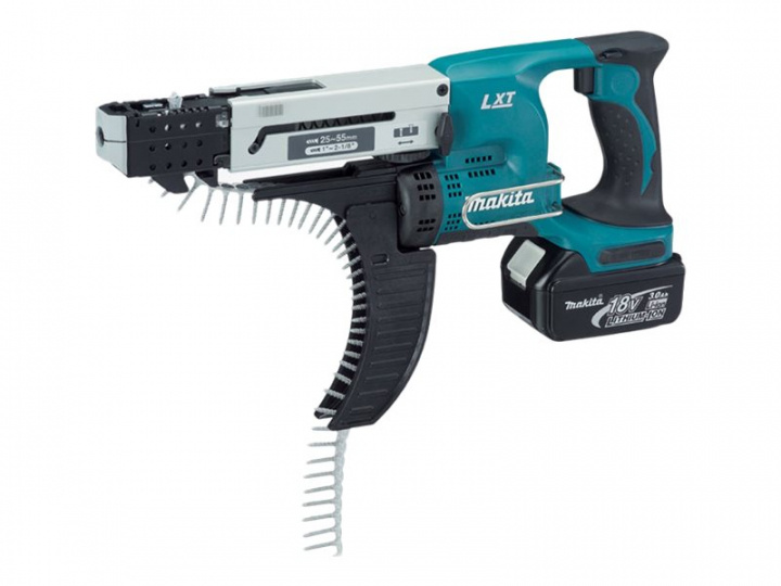 Makita DFR550Z Auto-feed screwdriver Intet batteri i gruppen HJEM, HUS & HAVE / Værktøj / Skruetrækkere hos TP E-commerce Nordic AB (C63237)