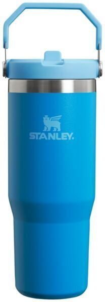 Stanley The IceFlow Flip Straw Tumbler thermos flask, blue, 890 ml i gruppen SPORT, FRITID & HOBBY / Friluftsliv / Termokander & vandflasker hos TP E-commerce Nordic AB (C63362)