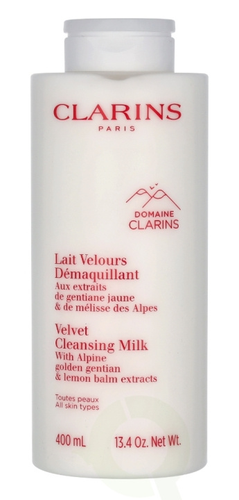 Clarins Velvet Cleansing Milk 400 ml i gruppen SKØNHED & HELSE / Hudpleje / Ansigt / Rengøring hos TP E-commerce Nordic AB (C63446)
