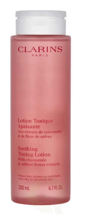 Clarins Soothing Toning Lotion 200 ml i gruppen SKØNHED & HELSE / Hudpleje / Ansigt / Rengøring hos TP E-commerce Nordic AB (C63447)