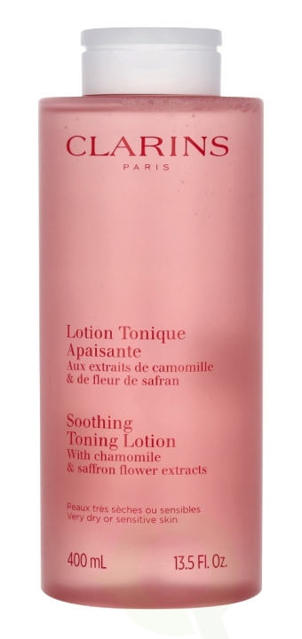 Clarins Soothing Toning Lotion 400 ml i gruppen SKØNHED & HELSE / Hudpleje / Ansigt / Rengøring hos TP E-commerce Nordic AB (C63448)