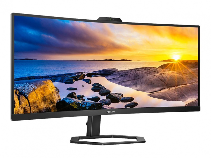 Philips 34E1C5600HE 34 3440 x 1440 (UltraWide) HDMI DisplayPort USB-C 100 Hz dockningsbar bildskärm i gruppen COMPUTERTILBEHØR / Monitor / Monitorer hos TP E-commerce Nordic AB (C63524)