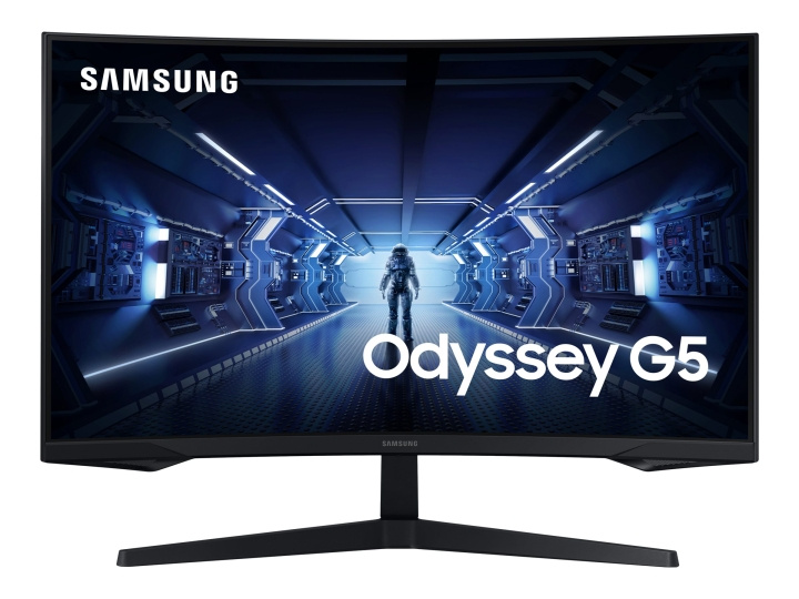 Samsung Odyssey G5 C27G55TQBU 27 2560 x 1440 (2K) HDMI DisplayPort 144Hz i gruppen COMPUTERTILBEHØR / Monitor / Monitorer hos TP E-commerce Nordic AB (C63544)