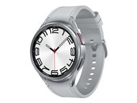 Samsung Galaxy Watch6 Classic 47 mm Sølv Smart ur i gruppen SPORT, FRITID & HOBBY / Smartwatch & Aktivitetsmåler hos TP E-commerce Nordic AB (C63598)