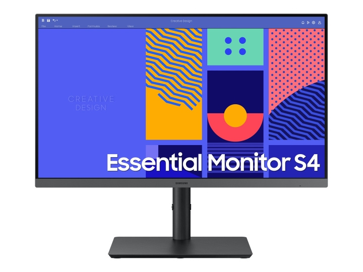 Samsung S24C432GAU 24 1920 x 1080 (Full HD) VGA (HD-15) HDMI DisplayPort 100Hz Pivot Skærm i gruppen COMPUTERTILBEHØR / Monitor / Monitorer hos TP E-commerce Nordic AB (C63605)