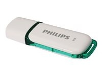 Philips FM08FD70B Snow edition 2.0 8GB USB 2.0 Hvid i gruppen HJEMMEELEKTRONIK / Lagringsmedier / USB-flash drev / USB 2.0 hos TP E-commerce Nordic AB (C63653)