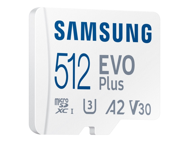 Samsung EVO MB-MC512KA microSDXC 512GB 130MB/s i gruppen HJEMMEELEKTRONIK / Lagringsmedier / Hukommelseskort / MicroSD/HC/XC hos TP E-commerce Nordic AB (C63699)