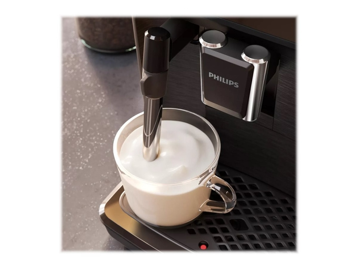 Philips Series 2200 EP2224 Automatisk kaffemaskine Sort/kashmir-grå i gruppen HJEM, HUS & HAVE / Husholdningsapparater / Kaffe og espresso / Espressomaskiner hos TP E-commerce Nordic AB (C63737)