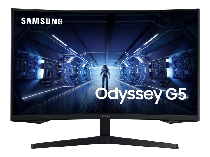 Samsung Odyssey G5 C27G53TQBU 27 2560 x 1440 (2K) HDMI DisplayPort 144Hz i gruppen COMPUTERTILBEHØR / Monitor / Monitorer hos TP E-commerce Nordic AB (C63810)
