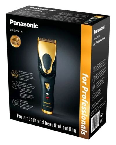 Panasonic GP84 Hårklippare Trimmer Professionell Skäggklippning Rakapparat Guld Edit i gruppen SKØNHED & HELSE / Hår og styling / Barbering og trimning / Hårtrimmere hos TP E-commerce Nordic AB (C63818)