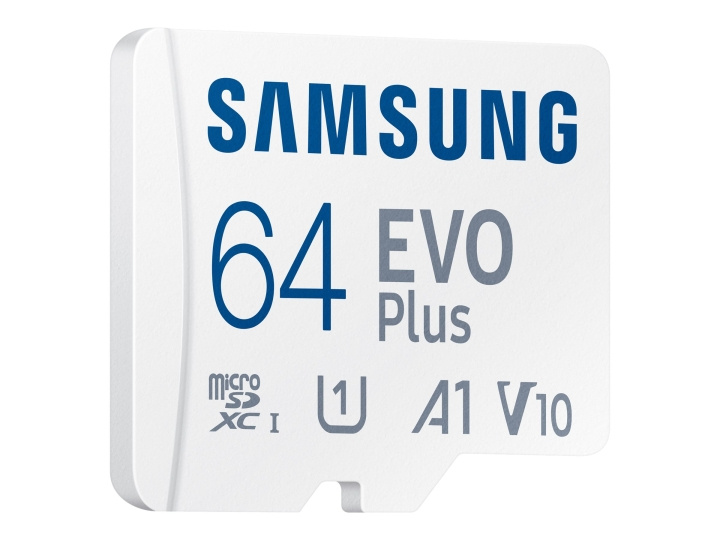 Samsung EVO MB-MC64KA microSDXC 64GB 130MB/s i gruppen HJEMMEELEKTRONIK / Lagringsmedier / Hukommelseskort / SD/SDHC/SDXC hos TP E-commerce Nordic AB (C63839)