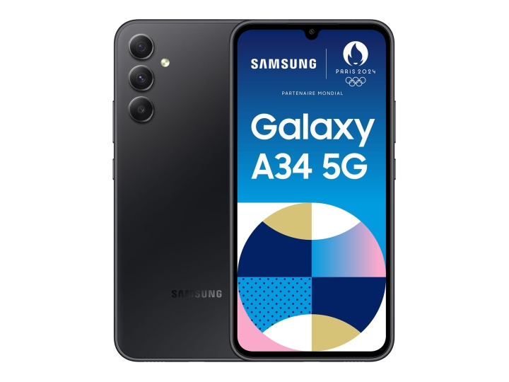 Samsung Galaxy A34 5G 6.6 256GB Awesome graphite i gruppen SMARTPHONES & TABLETS / Mobiltelefoner & smartphones hos TP E-commerce Nordic AB (C63845)