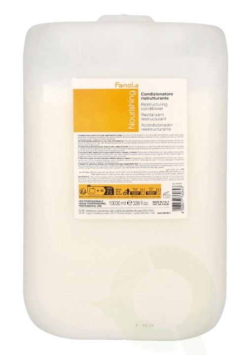 Fanola Nourishing Conditioner 10000 ml i gruppen SKØNHED & HELSE / Hår og styling / Hårpleje / Balsam hos TP E-commerce Nordic AB (C63887)