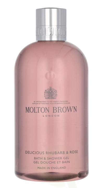 Molton Brown M.Brown Delicious Rhubarb & Rose Bath & Shower Gel 300 ml i gruppen SKØNHED & HELSE / Hudpleje / Kropspleje / Bad & brusecreme hos TP E-commerce Nordic AB (C63894)