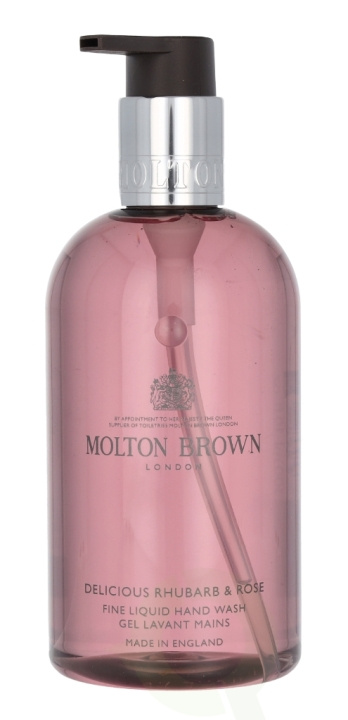 Molton Brown M.Brown Delicious Rhubarb & Rose Liquid Hand Wash 300 ml i gruppen SKØNHED & HELSE / Hudpleje / Kropspleje / Duft sæbe hos TP E-commerce Nordic AB (C63992)