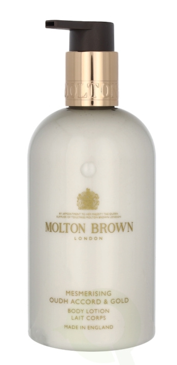 Molton Brown M.Brown Mesmerising Oudh Accord & Gold Body Lot. 300 ml i gruppen SKØNHED & HELSE / Hudpleje / Kropspleje / Body lotion hos TP E-commerce Nordic AB (C63996)