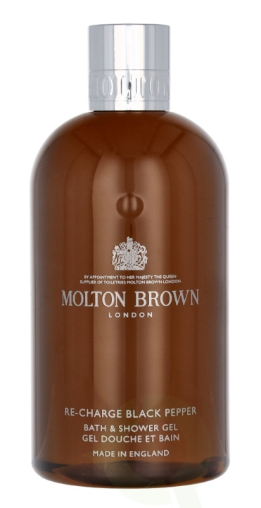 Molton Brown M.Brown Re-Charge Black Pepper Bath & Shower Gel 300 ml i gruppen SKØNHED & HELSE / Hudpleje / Kropspleje / Bad & brusecreme hos TP E-commerce Nordic AB (C63997)