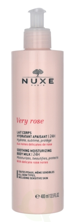 Nuxe Very Rose Body Milk 400 ml i gruppen SKØNHED & HELSE / Hudpleje / Kropspleje / Body lotion hos TP E-commerce Nordic AB (C64036)
