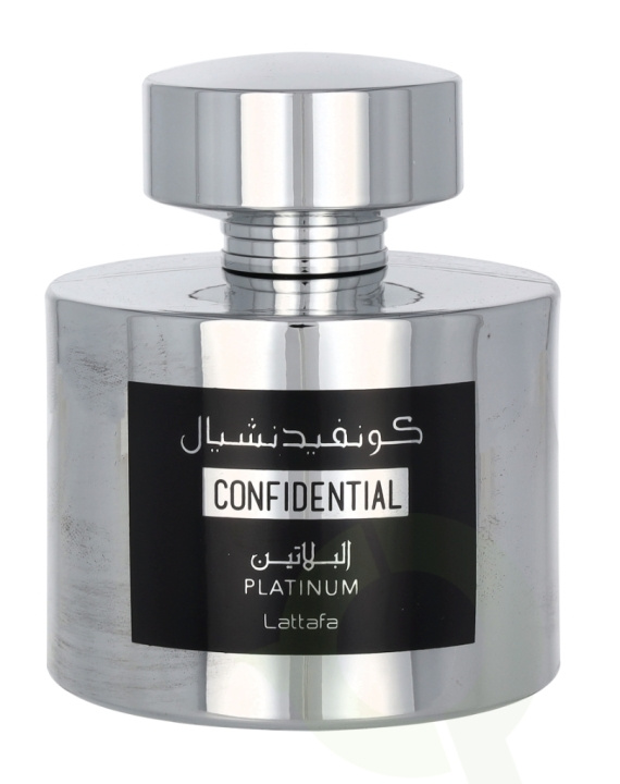 Lattafa Confidential Platinum Edp Spray 100 ml i gruppen SKØNHED & HELSE / Duft & Parfume / Parfume / Unisex hos TP E-commerce Nordic AB (C64109)