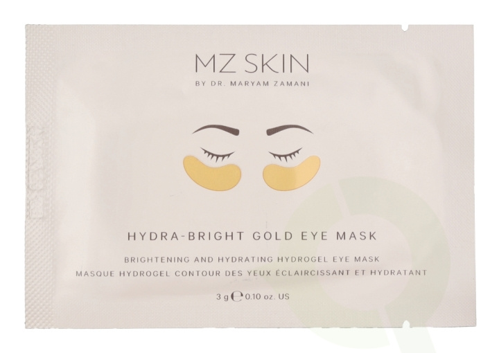 Mz Skin Hydra Bright Golden Eye Treatment Mask 3 g i gruppen SKØNHED & HELSE / Hudpleje / Ansigt / Masker hos TP E-commerce Nordic AB (C64130)