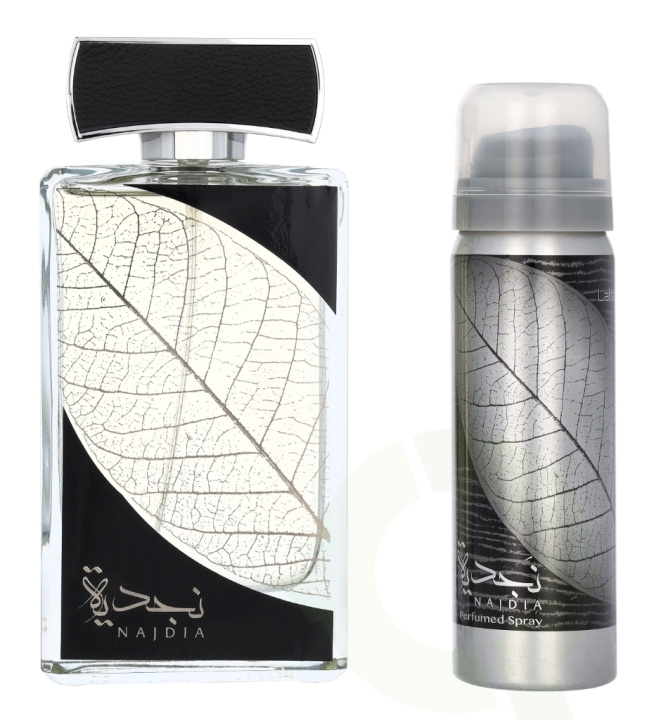 Lattafa Najdia Giftset 150 ml Edp Spray 100ml/Deodorant Spray 50ml i gruppen SKØNHED & HELSE / Gaveæske / Gaveæske til ham hos TP E-commerce Nordic AB (C64138)