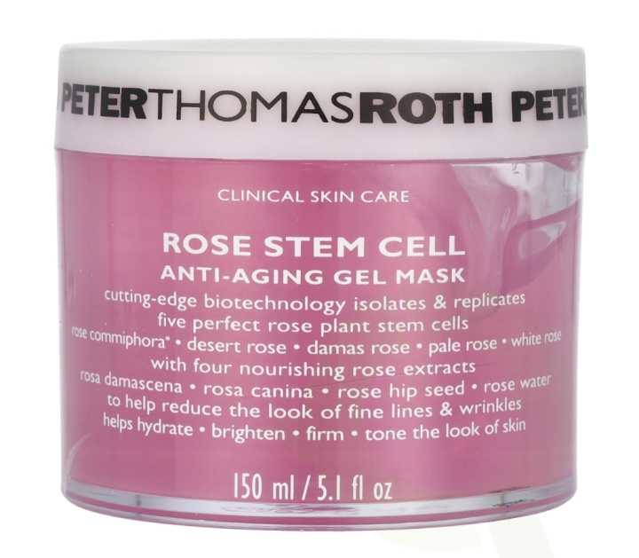 P.T. Roth Rose Stem Cell Anti-Aging Gel Mask 150 ml i gruppen SKØNHED & HELSE / Hudpleje / Ansigt / Masker hos TP E-commerce Nordic AB (C64278)