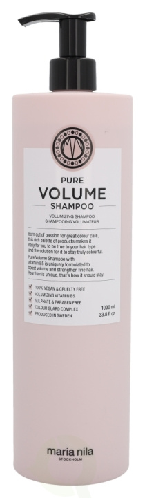 Maria Nila Pure Volume Shampoo 1000 ml Sulphate & Paraben Free i gruppen SKØNHED & HELSE / Hår og styling / Hårpleje / Shampoo hos TP E-commerce Nordic AB (C64374)