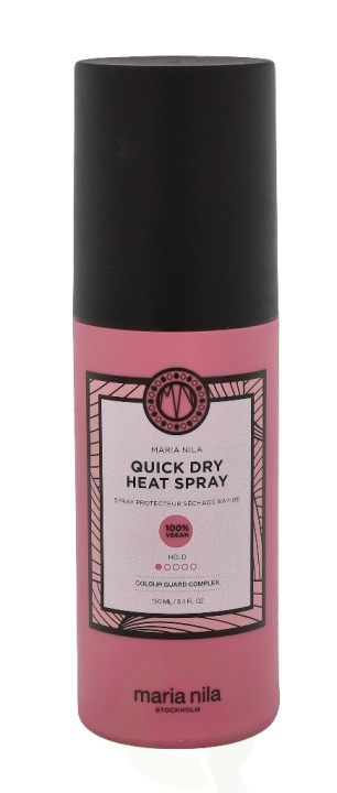Maria Nila Quick Dry Heat Spray 150 ml i gruppen SKØNHED & HELSE / Hår og styling / Hårpleje / Varme beskyttelse hos TP E-commerce Nordic AB (C64375)