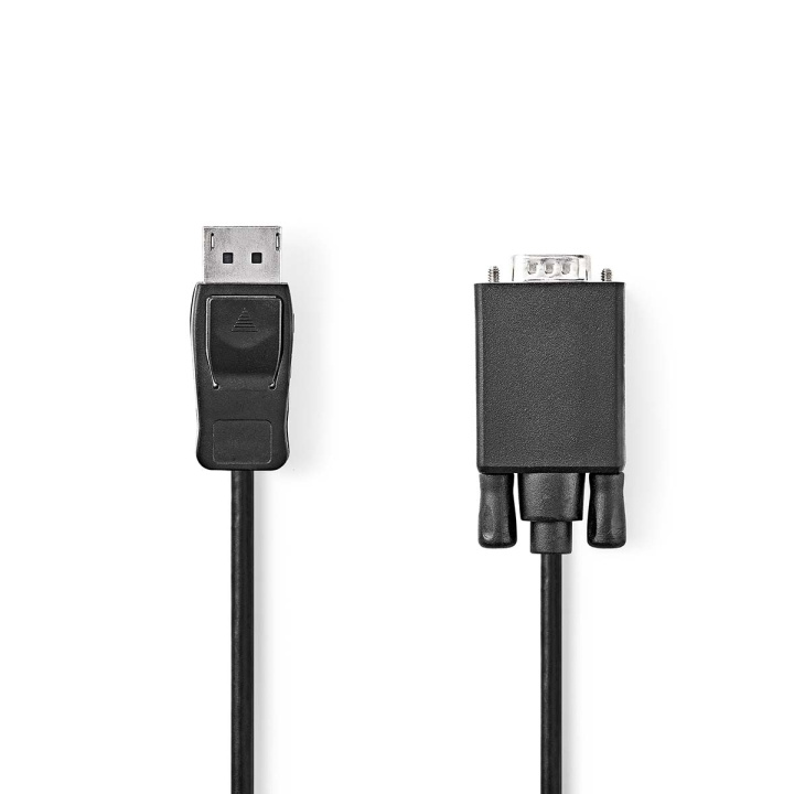 Nedis VGA-kabel | DisplayPort Han | VGA Han | Nikkelplateret | Maksimal opløsning: 1080p | 1.00 m | Runde | PVC | Sort | Label i gruppen COMPUTERTILBEHØR / Kabler og adaptere / VGA / Kabler hos TP E-commerce Nordic AB (C64406)