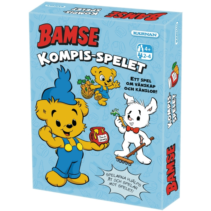 Kärnan Bamse Kompis-spelet i gruppen LEGETØJ, BØRN & BABY / Legetøj / Brætspil / Spil til børn hos TP E-commerce Nordic AB (C64549)