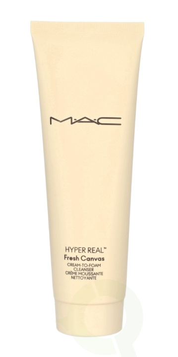 MAC Hyper Real Cream-To Foam Cleanser 125 ml i gruppen SKØNHED & HELSE / Hudpleje / Ansigt / Rengøring hos TP E-commerce Nordic AB (C64659)