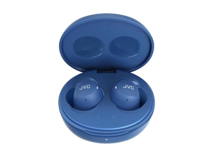 JVC HA-A6T-A-U Gumy True Wireless Mini Earphones Blue i gruppen HJEMMEELEKTRONIK / Lyd & billede / Hovedtelefoner & Tilbehør / Hovedtelefoner hos TP E-commerce Nordic AB (C64722)