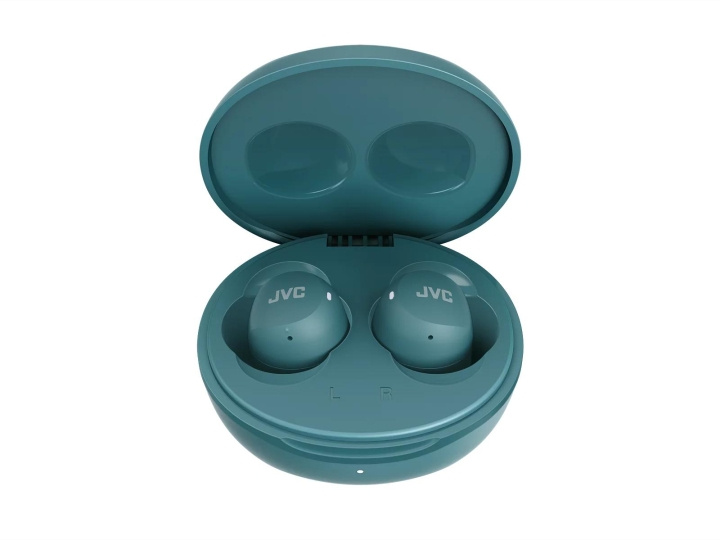 JVC HA-A6T-Z-U Gumy True Wireless Mini Earphones Green i gruppen HJEMMEELEKTRONIK / Lyd & billede / Hovedtelefoner & Tilbehør / Hovedtelefoner hos TP E-commerce Nordic AB (C64726)