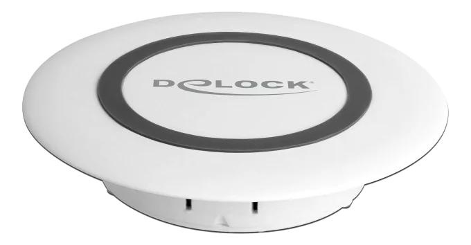 DeLOCK Wireless Qi Fast Charger 7.5W+10W table mounting i gruppen SMARTPHONES & TABLETS / Opladere og kabler / Trådløs Qi oplader hos TP E-commerce Nordic AB (C64761)