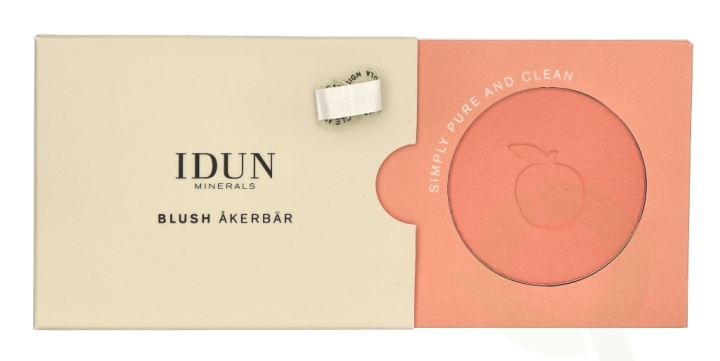 Idun Minerals Pressed Blush 5 g Akerbar i gruppen SKØNHED & HELSE / Makeup / Makeup ansigt / Contour/Highlight hos TP E-commerce Nordic AB (C64790)