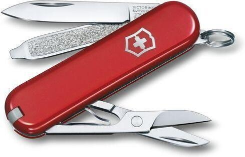 Victorinox Classic SD Style Icon multitool, red i gruppen SPORT, FRITID & HOBBY / Friluftsliv / Multiværktøj og knive hos TP E-commerce Nordic AB (C64837)