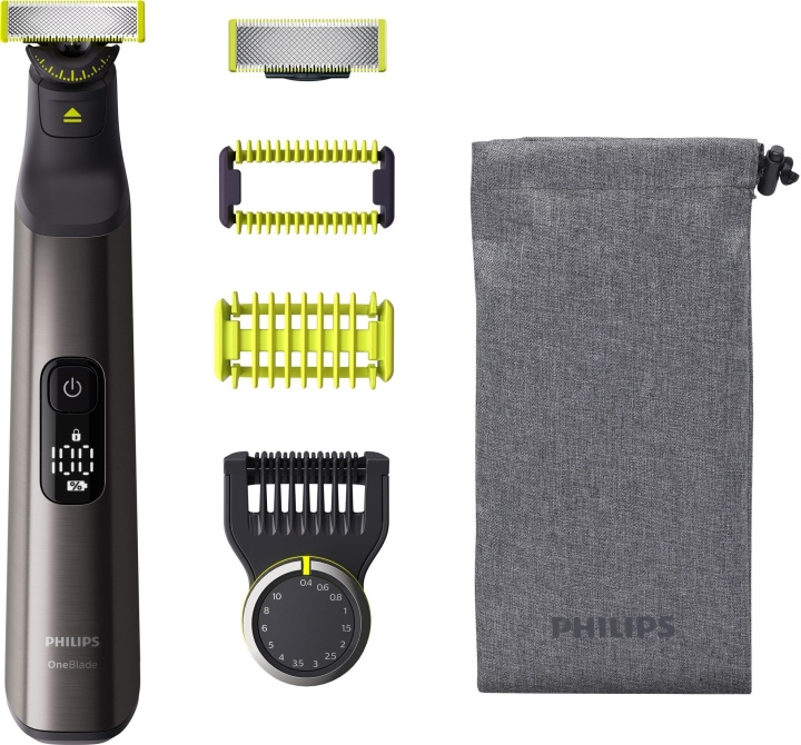 Philips OneBlade PRO 360 Face&Body QP6551/15 beard and body trimmer i gruppen SKØNHED & HELSE / Hår og styling / Barbering og trimning / Hårtrimmere hos TP E-commerce Nordic AB (C64862)