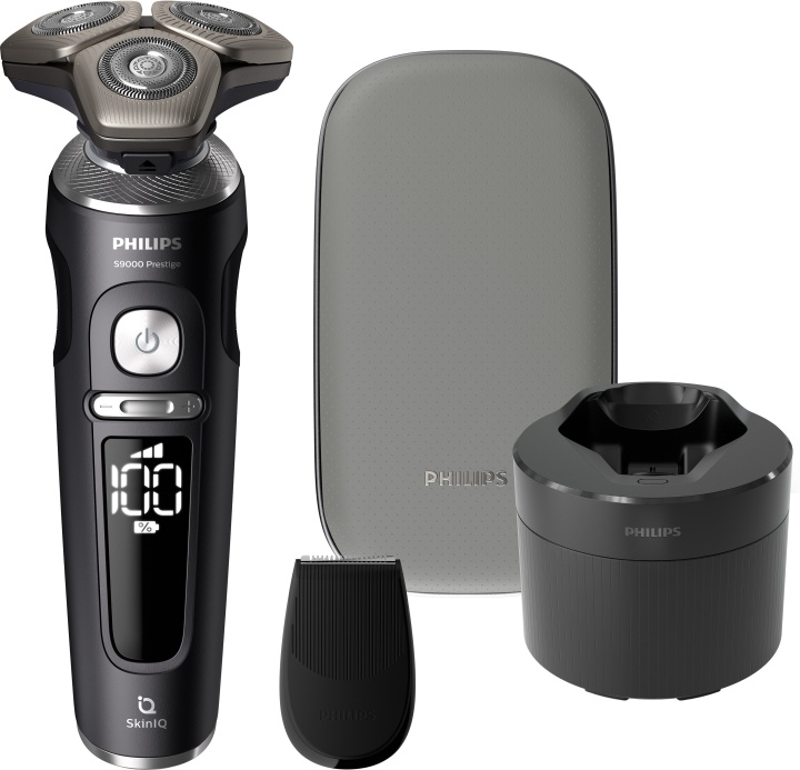 Philips S9000 Prestige SP9840/32 shaver with cleaning station i gruppen SKØNHED & HELSE / Hår og styling / Barbering og trimning / Barbermaskiner hos TP E-commerce Nordic AB (C64871)