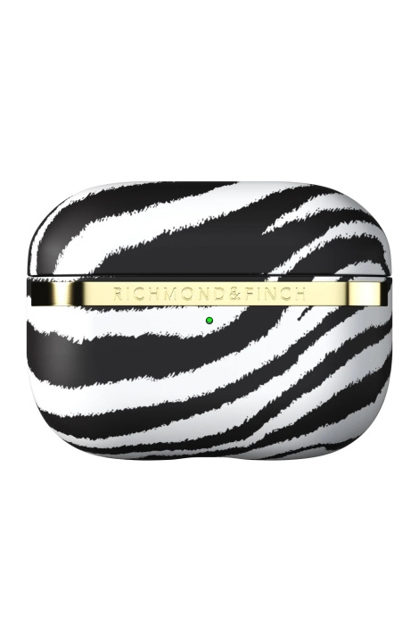 Richmond & Finch Airpod Pro Case, Zebra i gruppen HJEMMEELEKTRONIK / Lyd & billede / Hovedtelefoner & Tilbehør / Tilbehør hos TP E-commerce Nordic AB (C64926)