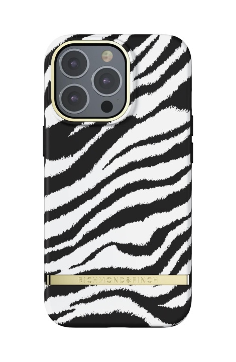 Richmond & Finch iPhone 13 Pro Freedom Case Zebra i gruppen SMARTPHONES & TABLETS / Mobil Beskyttelse / Apple / iPhone 13 Pro / Cover hos TP E-commerce Nordic AB (C64929)
