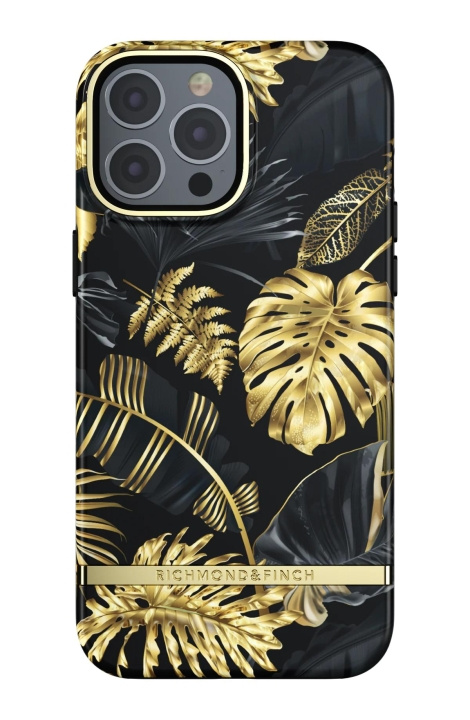 Richmond & Finch iPhone 13 Pro Max Freedom Case, Golden Jungle i gruppen SMARTPHONES & TABLETS / Mobil Beskyttelse / Apple / iPhone 13 Pro Max / Cover hos TP E-commerce Nordic AB (C64931)