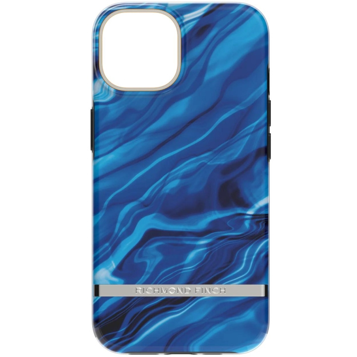 Richmond & Finch iPhone 14-etui, Blue Waves i gruppen SMARTPHONES & TABLETS / Mobil Beskyttelse / Apple / iPhone 14 hos TP E-commerce Nordic AB (C64939)
