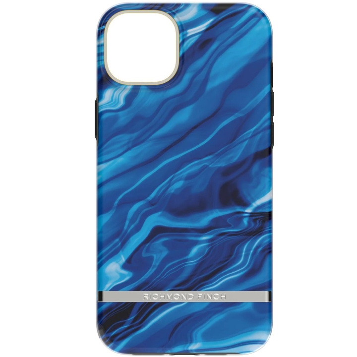 Richmond & Finch iPhone 14 Plus-etui, Blue Waves i gruppen SMARTPHONES & TABLETS / Mobil Beskyttelse / Apple / iPhone 14 hos TP E-commerce Nordic AB (C64941)