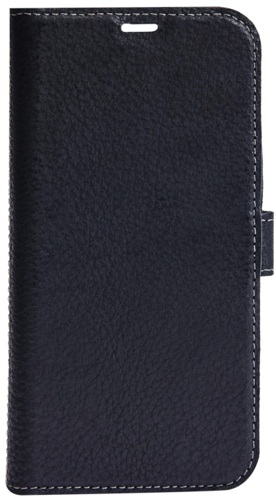 Essentials iPhone 12 mini leather wallet, detachable, Black i gruppen SMARTPHONES & TABLETS / Mobil Beskyttelse / Apple / iPhone 12 Mini / Cover hos TP E-commerce Nordic AB (C64982)