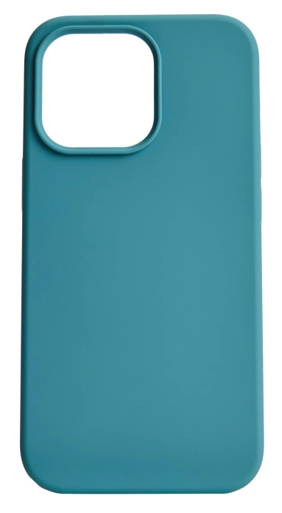 Essentials iPhone 13 Mini silicone back cover, Green i gruppen SMARTPHONES & TABLETS / Mobil Beskyttelse / Apple / iPhone 13 Mini hos TP E-commerce Nordic AB (C64990)