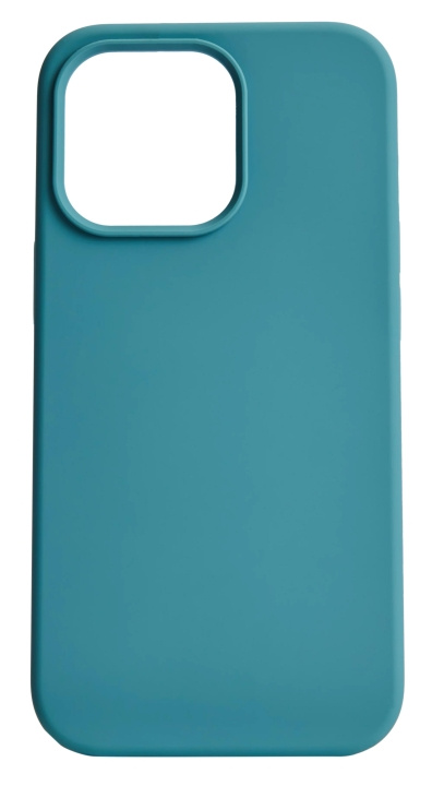 Essentials iPhone 13 Pro silicone back cover, Green i gruppen SMARTPHONES & TABLETS / Mobil Beskyttelse / Apple / iPhone 13 Pro / Cover hos TP E-commerce Nordic AB (C64997)