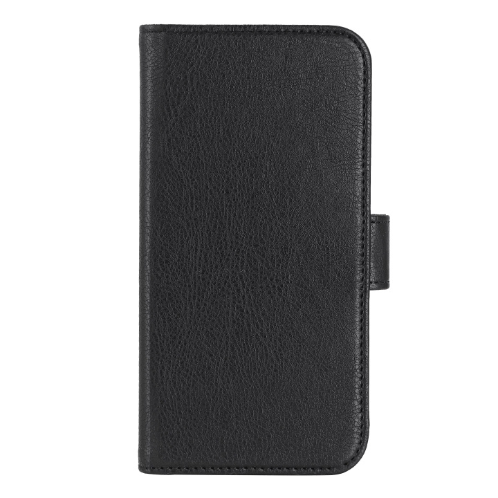 Essentials iPhone 13/14 PU wallet, detach, 3 card, Black i gruppen SMARTPHONES & TABLETS / Mobil Beskyttelse / Apple / iPhone 13 hos TP E-commerce Nordic AB (C65034)