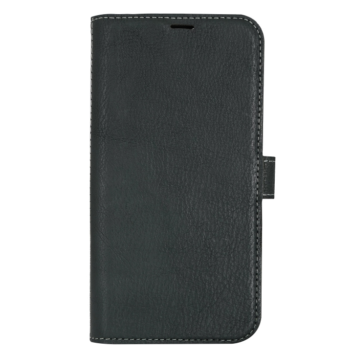 Essentials iPhone 13/14 Leather wallet, detachable,Green i gruppen SMARTPHONES & TABLETS / Mobil Beskyttelse / Apple / iPhone 13 hos TP E-commerce Nordic AB (C65037)